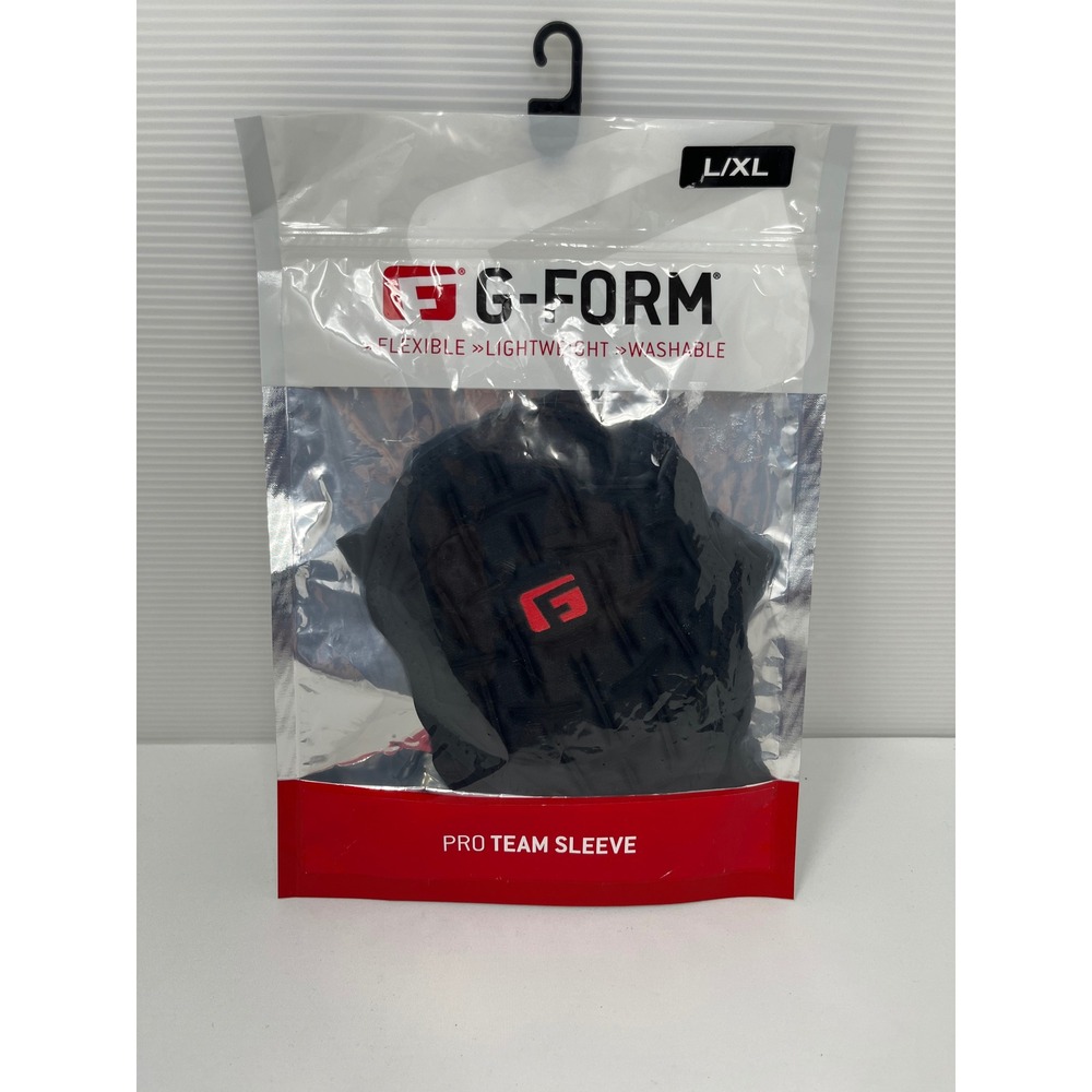 G-Form Pro Team Sleeve Black Flexible Lightweight Padded Elbow Guard EP0502019